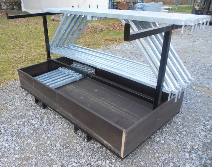 Rack de stockage pièces de podium Barotti